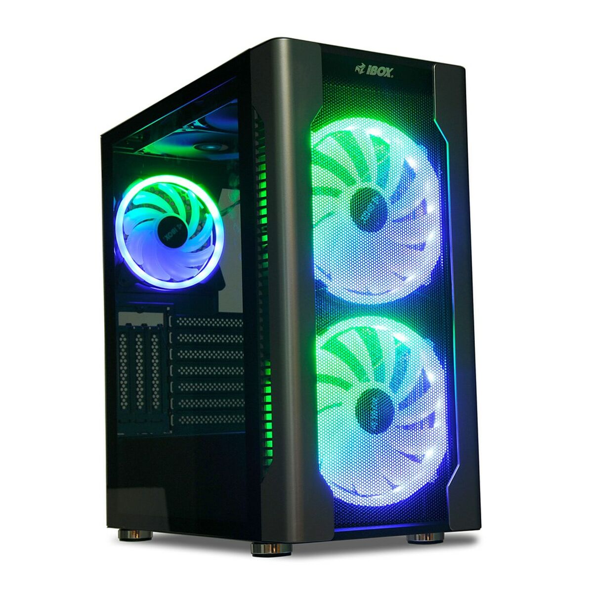 ATX semi-tornikotelo Ibox CHIRON ZH68 Musta